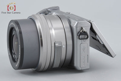 【中古】SONY ソニー α NEX-5R パワーズームレンズキット シルバー 多言語対応