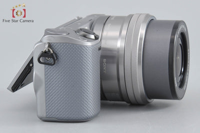 【中古】SONY ソニー α NEX-5R パワーズームレンズキット シルバー 多言語対応