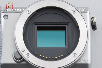 【中古】SONY ソニー α NEX-5R パワーズームレンズキット シルバー 多言語対応