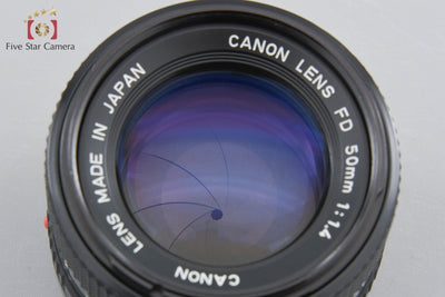 【中古】Canon キヤノン New FD 50mm f/1.4