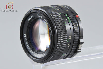 【中古】Canon キヤノン New FD 50mm f/1.4