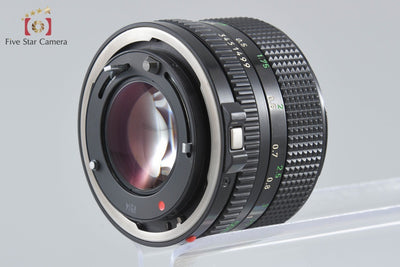 【中古】Canon キヤノン New FD 50mm f/1.4