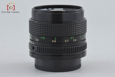 【中古】Canon キヤノン New FD 50mm f/1.4