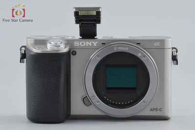 【中古】SONY ソニー α6000 ILCE-6000 シルバー ミラーレス一眼カメラ 多言語対応