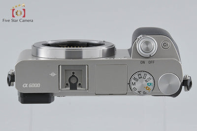 【中古】SONY ソニー α6000 ILCE-6000 シルバー ミラーレス一眼カメラ 多言語対応