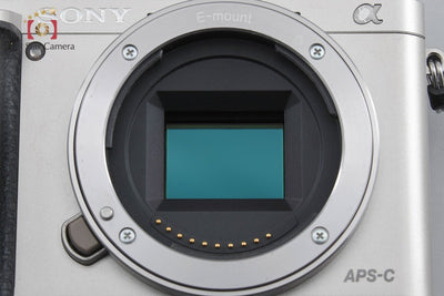 【中古】SONY ソニー α6000 ILCE-6000 シルバー ミラーレス一眼カメラ 多言語対応