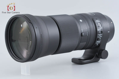 [Used] SIGMA 150-600mm f/5-6.3 DG OS HSM Contemporary for Canon with Original Box