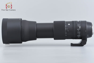 [Used] SIGMA 150-600mm f/5-6.3 DG OS HSM Contemporary for Canon with Original Box