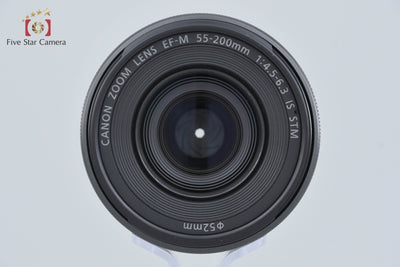 [Used] Canon EF-M 55-200mm f/4.5-6.3 IS STM Black