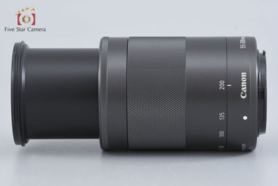 [Used] Canon EF-M 55-200mm f/4.5-6.3 IS STM Black