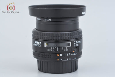 【中古】Nikon ニコン AF NIKKOR 24mm f/2.8