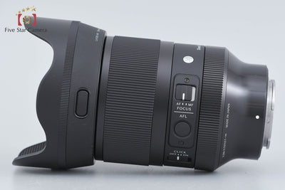 【中古】SIGMA シグマ Art 35mm f/1.2 DG II ソニーEマウント用