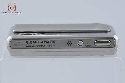 [Used] SONY Cyber-Shot DSC-T1 Silver Digital Still Camera