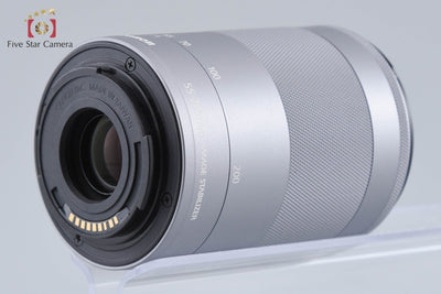 【中古】Canon キヤノン EF-M 55-200mm f/4.5-6.3 IS STM シルバー