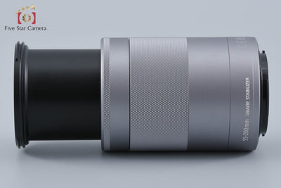 【中古】Canon キヤノン EF-M 55-200mm f/4.5-6.3 IS STM シルバー