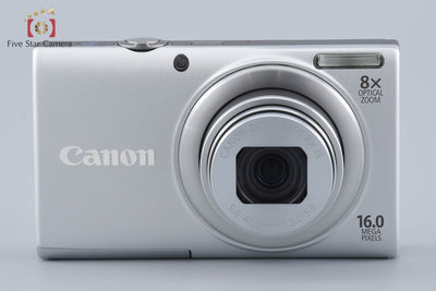 [Used] Canon PowerShot A4000 IS Silver Compact Digital Camera