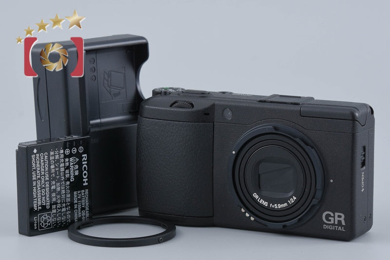 RICOH リコー GR DIGITAL II デジタルカメラ ブラック 箱付き 初心に帰りたいと思った、その2「現役 RICOH GR digital II」｜記憶カメラ