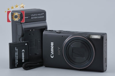 [Used] Canon IXY 650 Black Compact Digital Camera