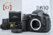 【中古】Nikon ニコン D610 デジタル一眼レフカメラ シャッター回数僅少