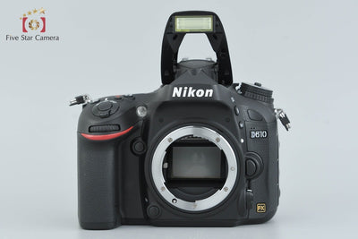 【中古】Nikon ニコン D610 デジタル一眼レフカメラ シャッター回数僅少
