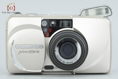 【中古】OLYMPUS オリンパス μ[mju:] ZOOM 140 コンパクトフィルムカメラ