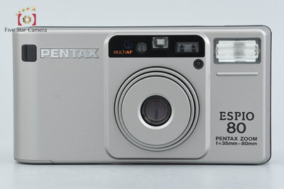 [Used] PENTAX Pentax ESPIO 80 Silver Compact Film Camera with Original Box