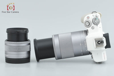 [Used] Canon EOS Kiss M2 Double Zoom Lens Kit White