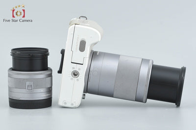 [Used] Canon EOS Kiss M2 Double Zoom Lens Kit White
