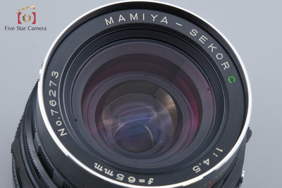 [Used] Mamiya SEKOR C 65mm f/4.5 Overhauled in April 2026, with original box
