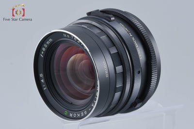 [Used] Mamiya SEKOR C 65mm f/4.5 Overhauled in April 2026, with original box