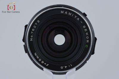 [Used] Mamiya SEKOR C 65mm f/4.5 Overhauled in April 2026, with original box