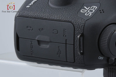 【中古】Canon キヤノン EOS 7D Mark II デジタル一眼レフカメラ