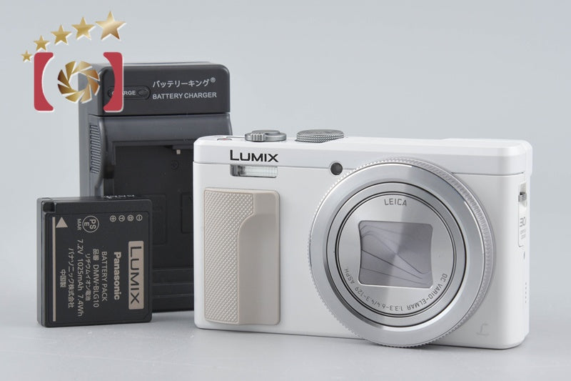 【Used】Panasonic LUMIX DMC-TZ85 White Compact Digital Camera