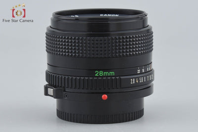 [Used] Canon New FD 28mm f/2.8