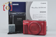 [Used] Canon PowerShot SX720 HS Red Compact Digital Camera with Original Box