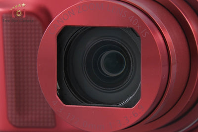 [Used] Canon PowerShot SX720 HS Red Compact Digital Camera with Original Box