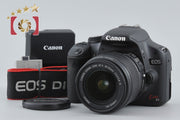 [Used] Canon EOS Kiss X3 EF-S 18-55 IS Lens Kit - Low Shutter Count