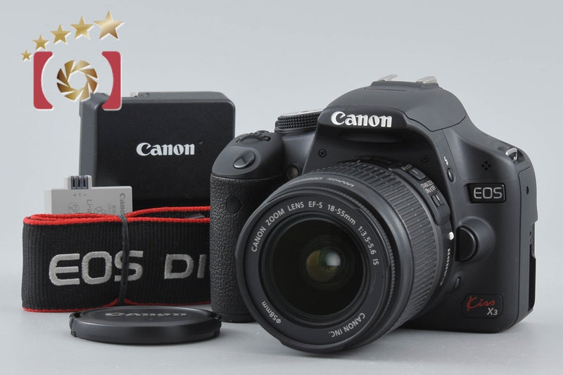 [Used] Canon EOS Kiss X3 EF-S 18-55 IS Lens Kit - Low Shutter Count