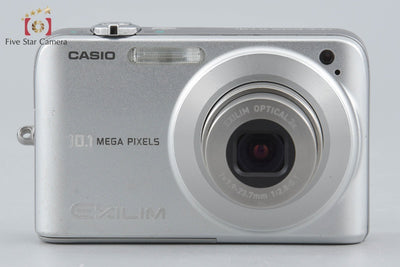 【中古】Casio カシオ EXILIM ZOOM EX-Z1050 シルバー コンパクトデジタルカメラ