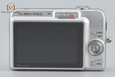 【中古】Casio カシオ EXILIM ZOOM EX-Z1050 シルバー コンパクトデジタルカメラ