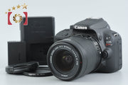 [Used] Canon EOS Kiss X7 EF-S 18-55mm IS STM Lens Kit Black - Low Shutter Count