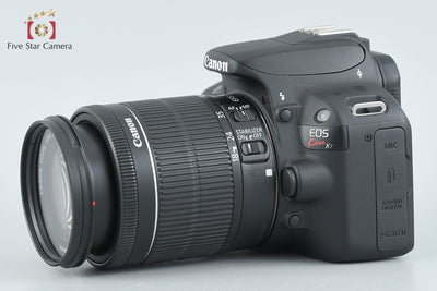 [Used] Canon EOS Kiss X7 EF-S 18-55mm IS STM Lens Kit Black - Low Shutter Count
