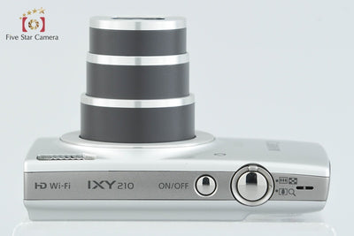 【中古】Canon キヤノン IXY 210 シルバー コンパクトデジタルカメラ