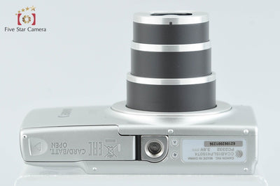 【中古】Canon キヤノン IXY 210 シルバー コンパクトデジタルカメラ