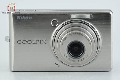 [Used] Nikon COOLPIX S510 Silver Compact Digital Camera