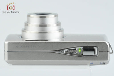 [Used] Nikon COOLPIX S510 Silver Compact Digital Camera