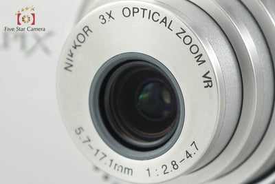 [Used] Nikon COOLPIX S510 Silver Compact Digital Camera
