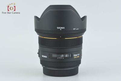 [Used] SIGMA 50mm f/1.4 EX DG HSM Canon with original box