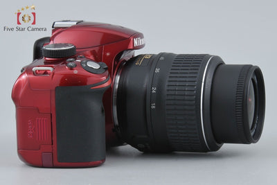 [Used] Nikon D3200 18-55 VR Lens Kit Red