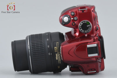 [Used] Nikon D3200 18-55 VR Lens Kit Red